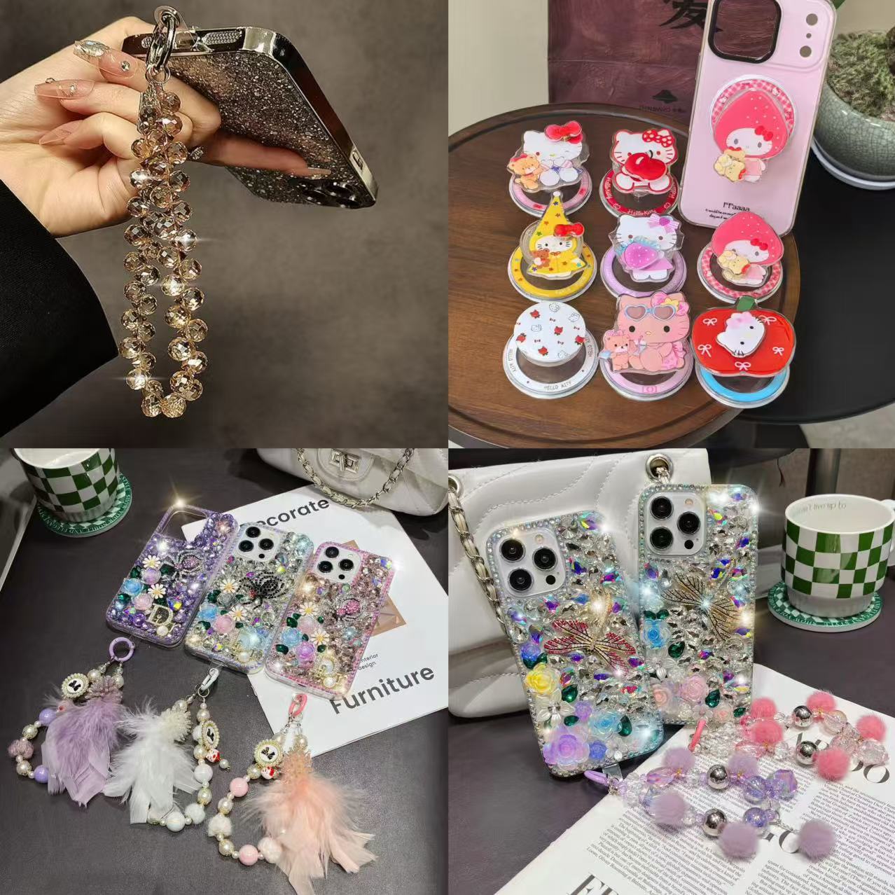 Check Out- Claim in Live -Bag Chain/Case/Holder