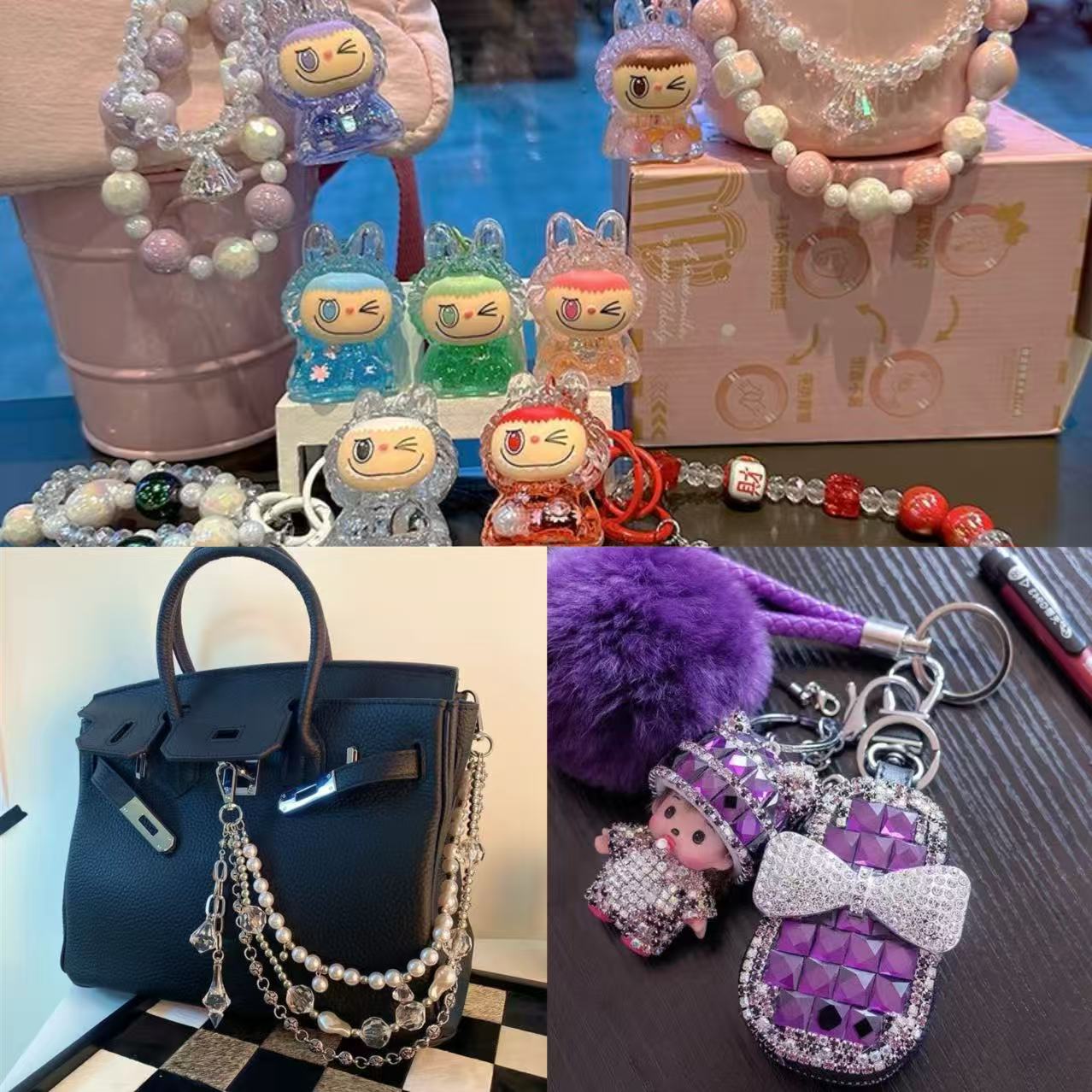 Check Out- Claim in Live -Bag Chain/Case/Holder