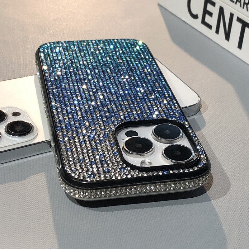 Glitter Bling Sparkle Diamond Phone Case For iPhone 17 16 Pro Max 15 14 13 12 11