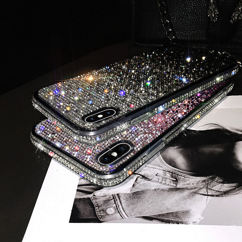 Glitter Bling Sparkle Diamond Phone Case For iPhone 17 16 Pro Max 15 14 13 12 11