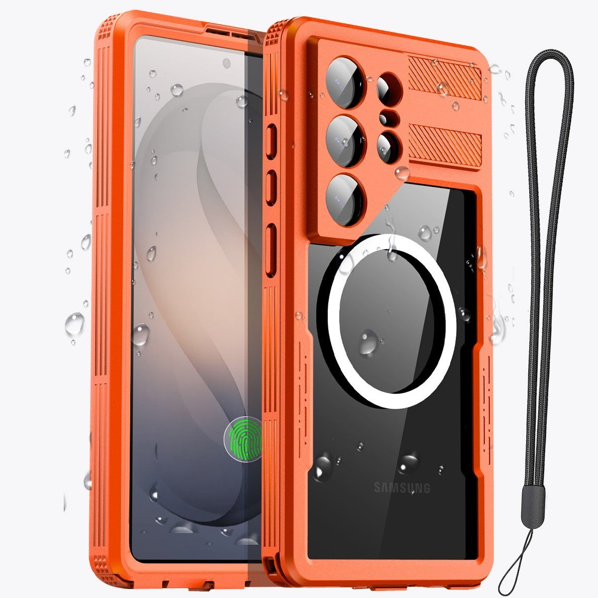 Magsafe Case for Samsung Galaxy S26 Ultra S25 S24 + Waterproof Shockproof Cover