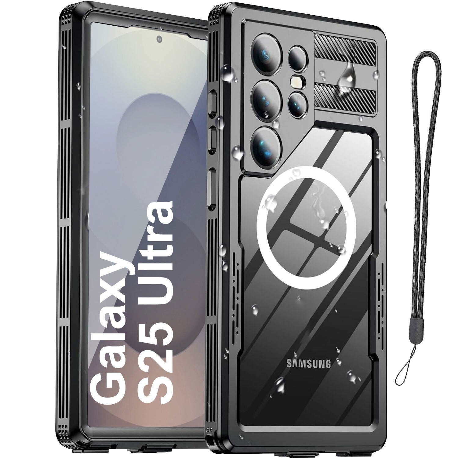 Magsafe Case for Samsung Galaxy S26 Ultra S25 S24 + Waterproof Shockproof Cover