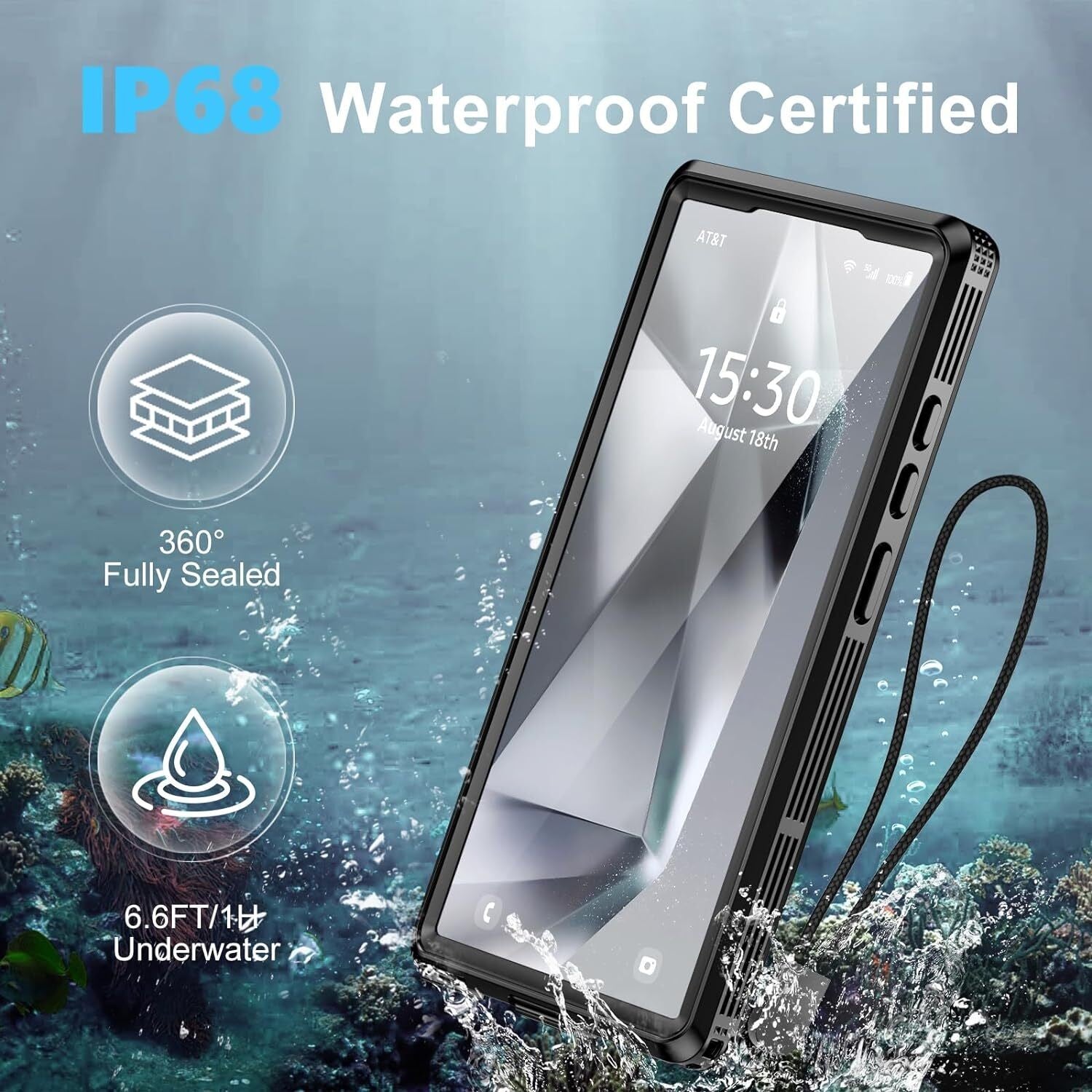 Magsafe Case for Samsung Galaxy S26 Ultra S25 S24 + Waterproof Shockproof Cover