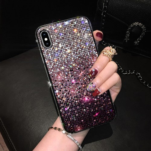 Glitter Bling Sparkle Diamond Phone Case For iPhone 17 16 Pro Max 15 14 13 12 11