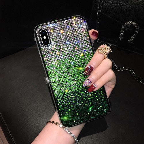 Glitter Bling Sparkle Diamond Phone Case For iPhone 17 16 Pro Max 15 14 13 12 11