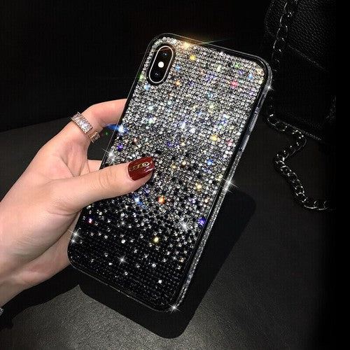 Glitter Bling Sparkle Diamond Phone Case For iPhone 17 16 Pro Max 15 14 13 12 11